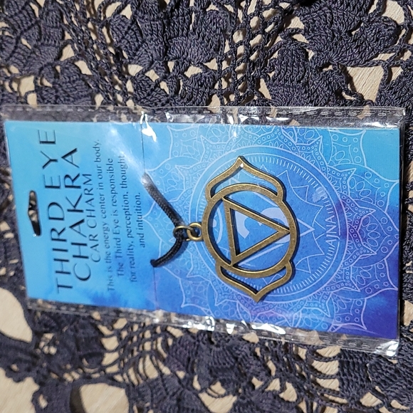 Third Eye Chakra Car Charm - Picture 1 of 3